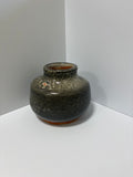 Grey/Orange Vase